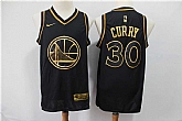 Warriors 30 Stephen Curry Black Gold Nike Swingman Jerseys,baseball caps,new era cap wholesale,wholesale hats